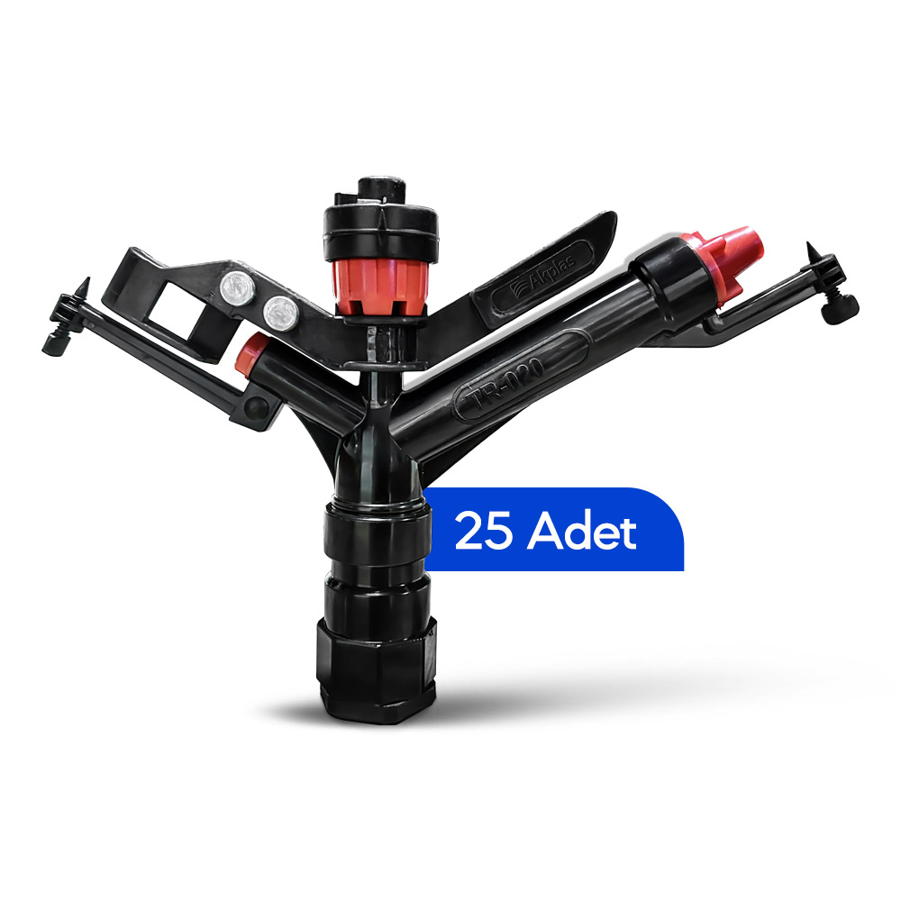 Akplas - TR-020 Sprink – Yağmurlama Sulama Başlığı 25 Adet - Yağmurlama Sulama Sistemleri ve Yağmurlama Sprinkleri