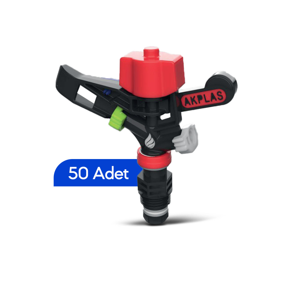 Akplas - Mini Sprink – Yağmurlama Sulama Başlığı 50 Adet - Yağmurlama Sulama Sistemleri ve Yağmurlama Sprinkleri