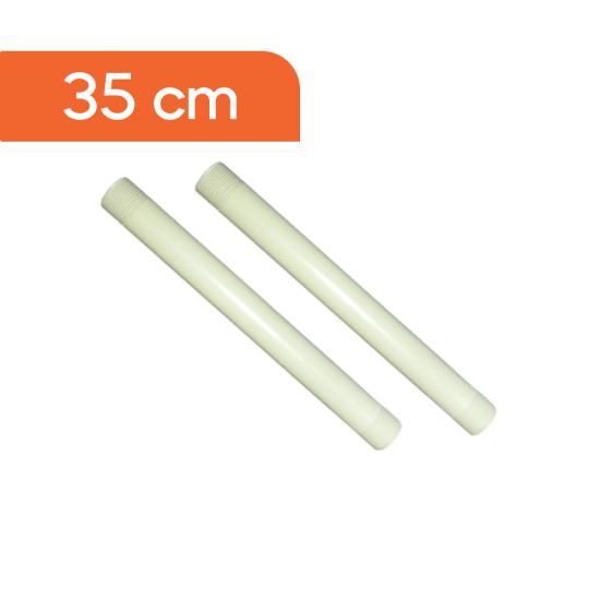 Akplas - PVC 35 Cm Kaval-Uzatma Borusu-Abot-Sprink-Bağlantı