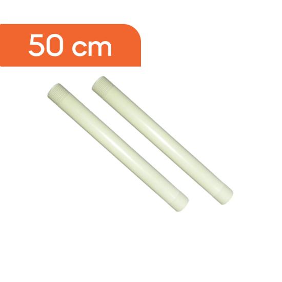Akplas - PVC 50 Cm Kaval-Uzatma Borusu-Abot-Sprink-Bağlantı