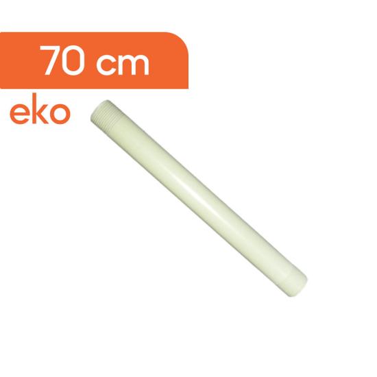 Akplas - PVC 70 Cm Kaval-Eko-Uzatma Borusu-Abot-Sprink-Bağlantı