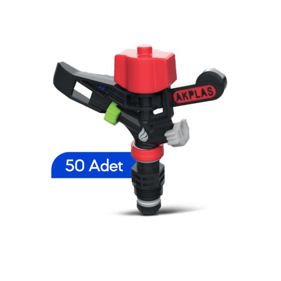 Akplas - Mini Sprink – Yağmurlama Sulama Başlığı 50 Adet - Yağmurlama Sulama Sistemleri ve Yağmurlama Sprinkleri